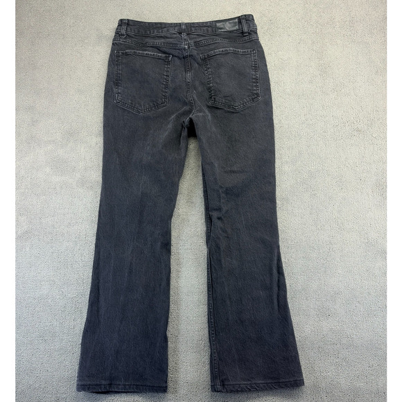 Rails Flare Jeans Women's 30 Black Denim The Sunset High Rise Slim Stretch - Picture 2 of 9